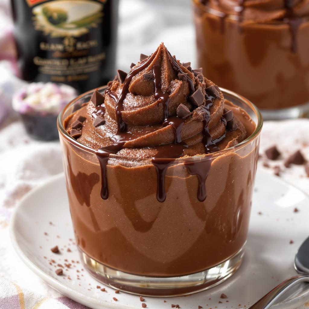 5 Minute Baileys Chocolate Mousse