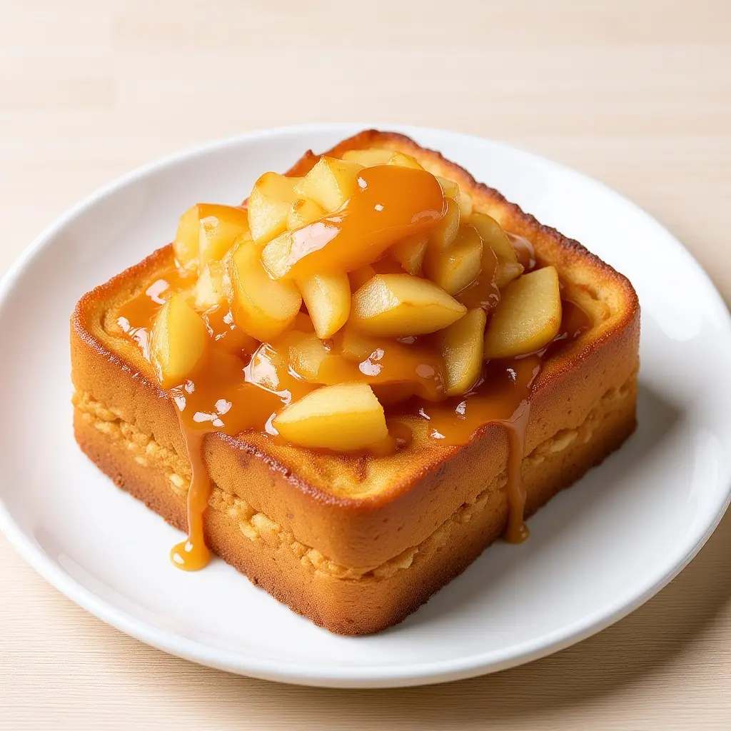 Baked Caramel-Apple French Toast