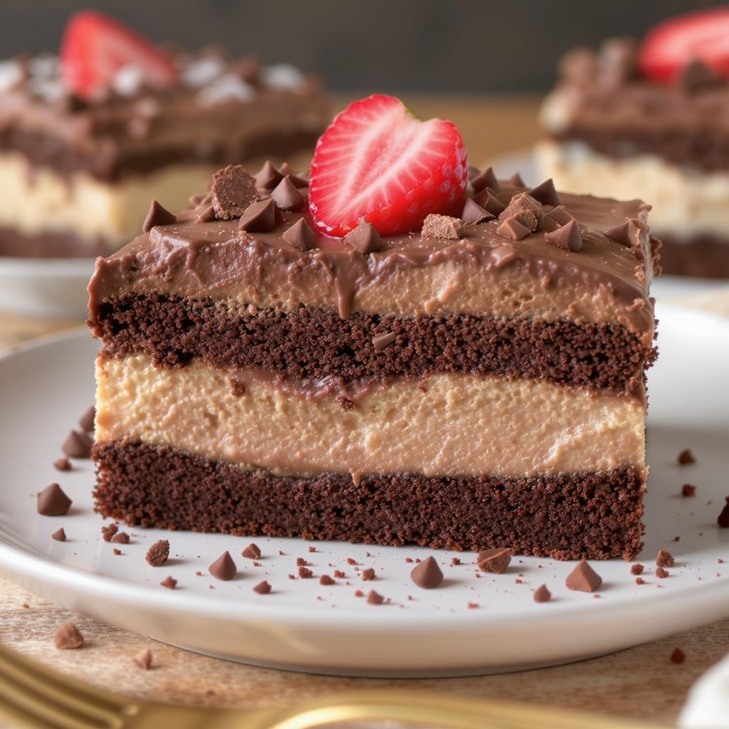 Chocolate Cream Snack Cake