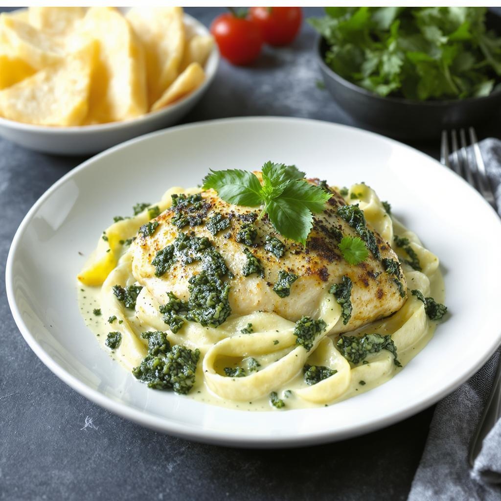 Creamy Pesto Chicken