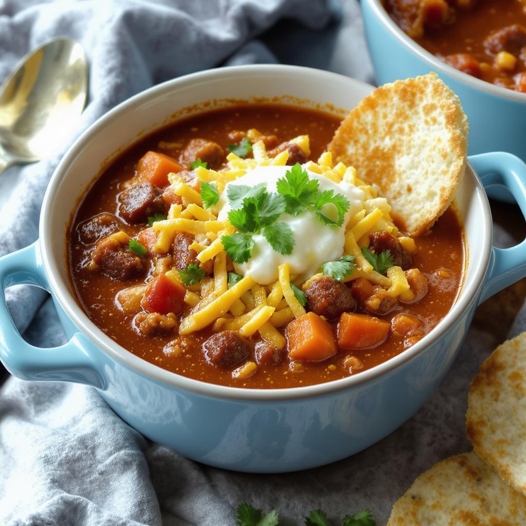 Instant Pot Vegan Chili con Yaca