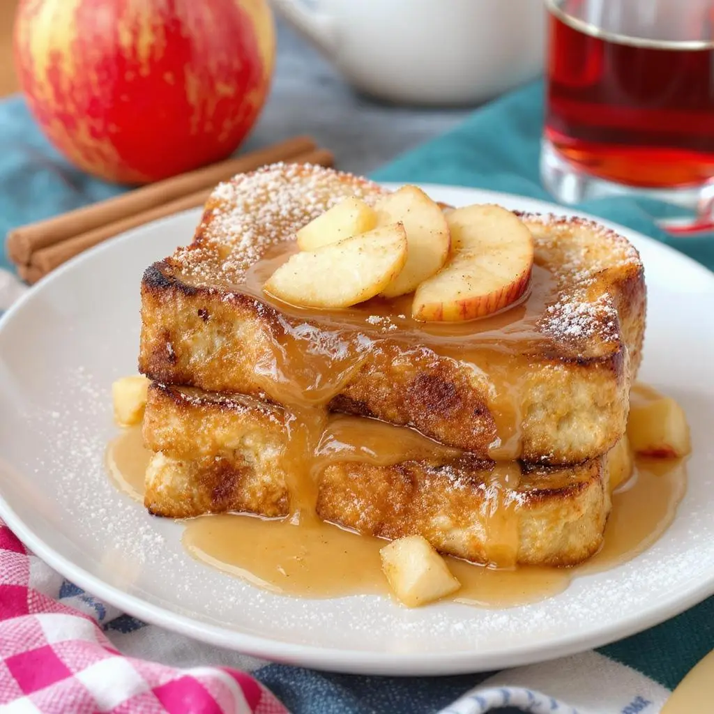 Overnight Apple Cinnamon French Toast