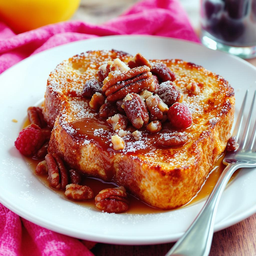 Praline Pecan French Toast