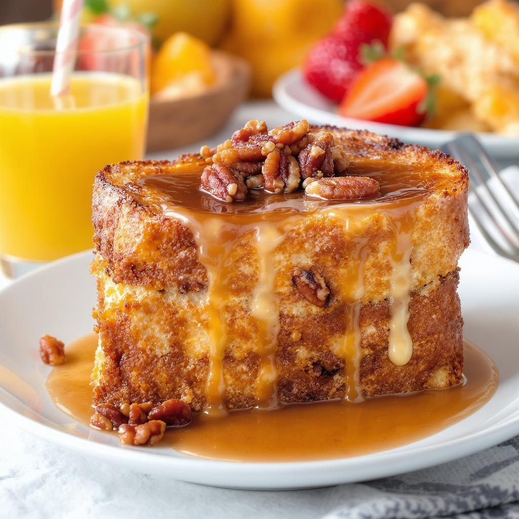 Praline Pecan French Toast