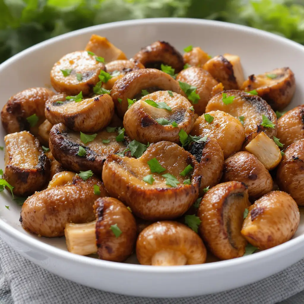 Roasted Shiitake Mushrooms