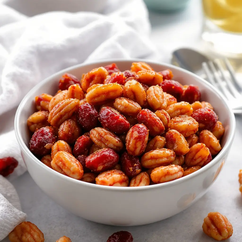 Spicy Candied Nuts