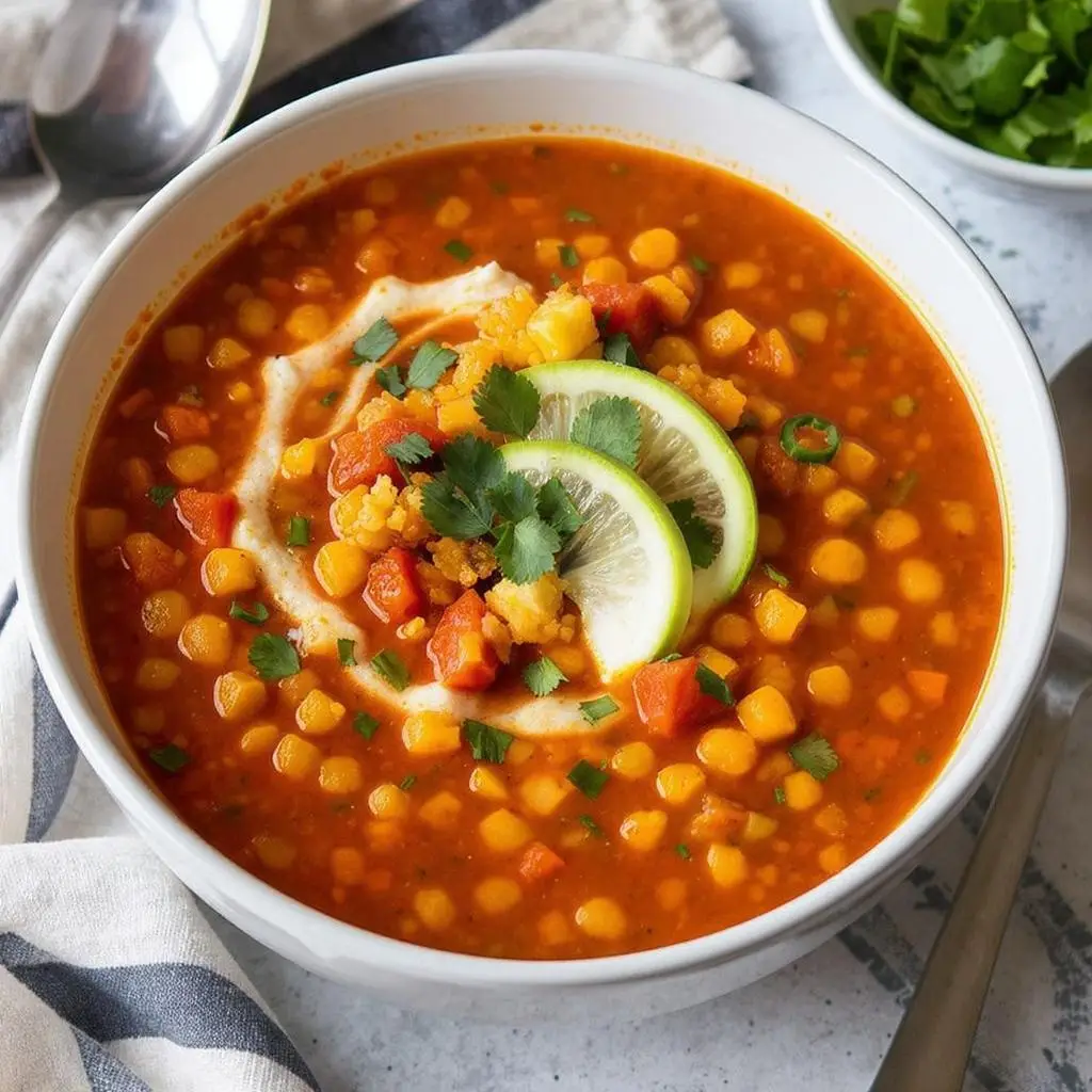 Vegan Instant Pot Red Lentil Soup