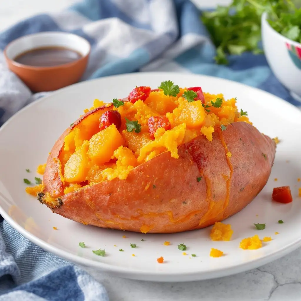 air fryer sweet potatoes
