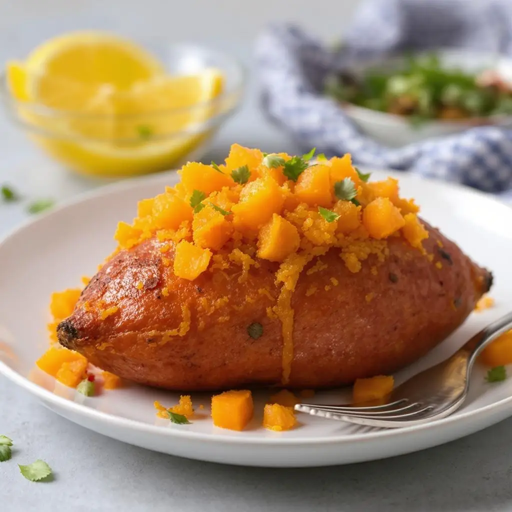 air fryer sweet potatoes
