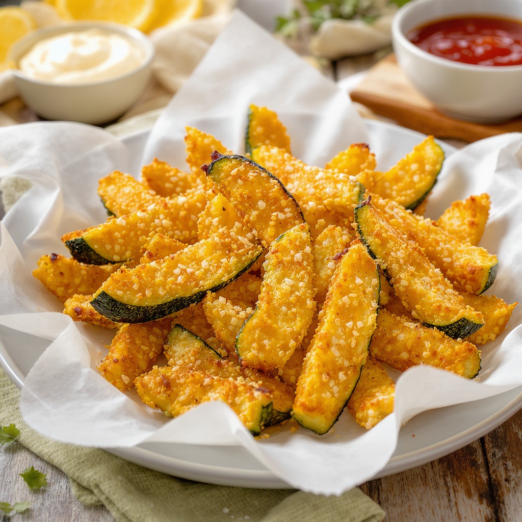 air fryer zucchini fries