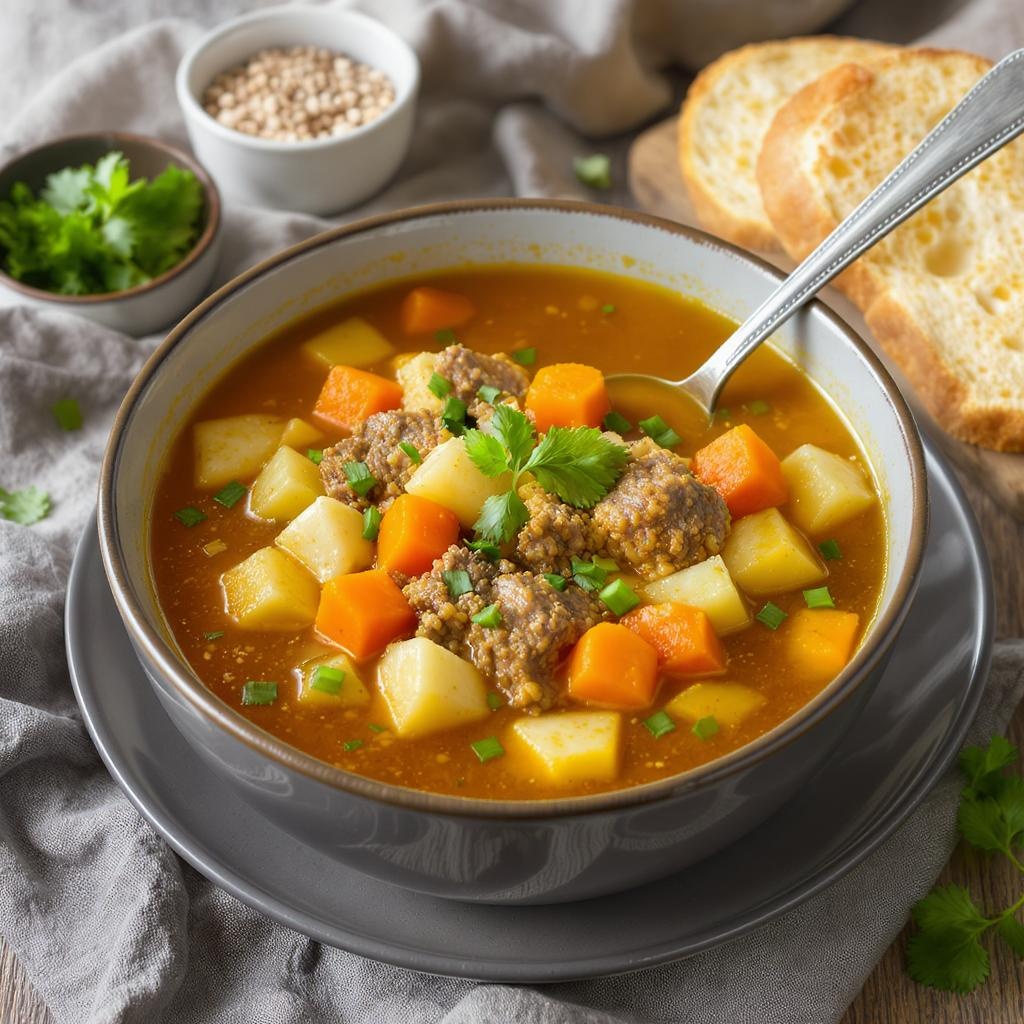 beef vegetable soup