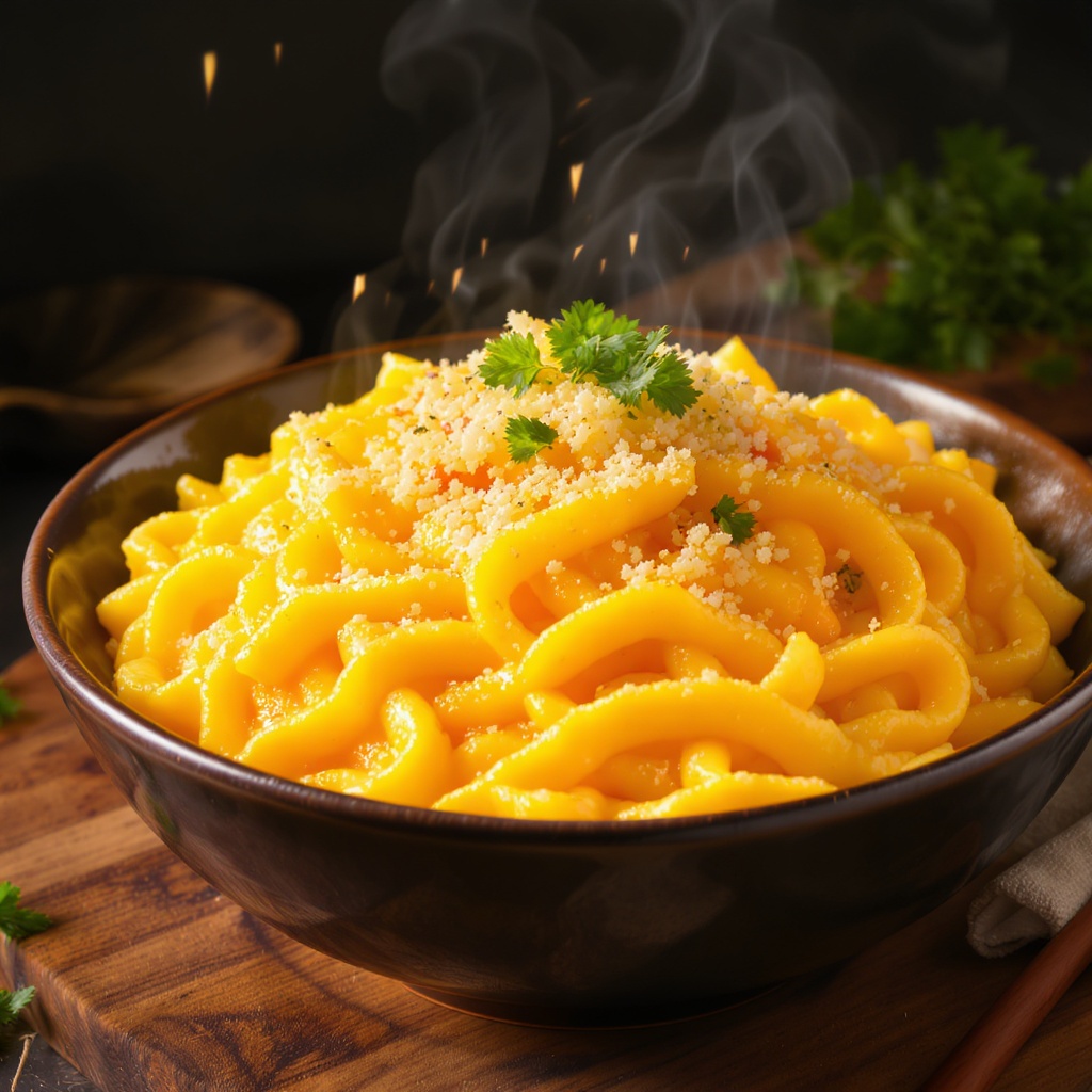 cheesy egg noodles
