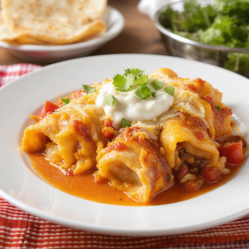 cheesy enchiladas