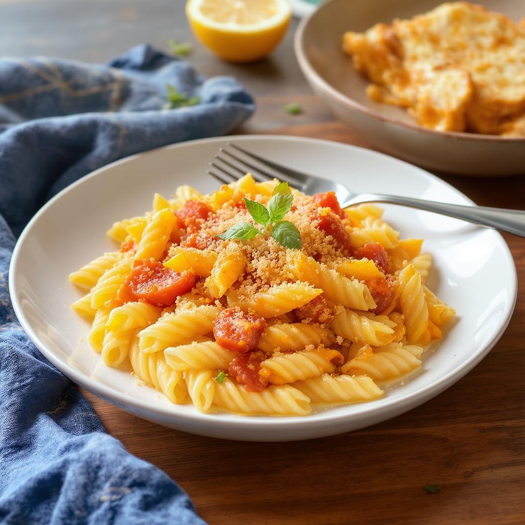 cheesy orzo pasta