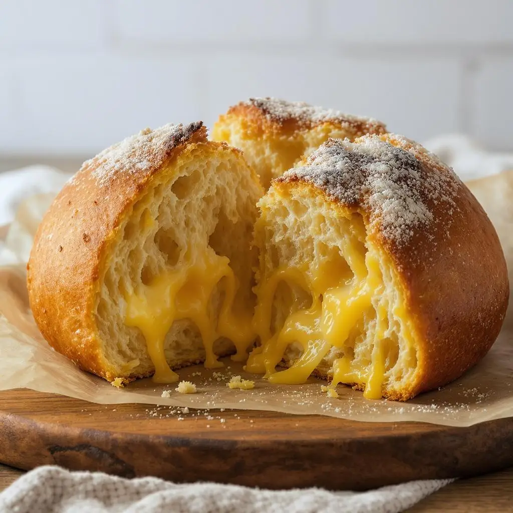 cheesy pull apart bread