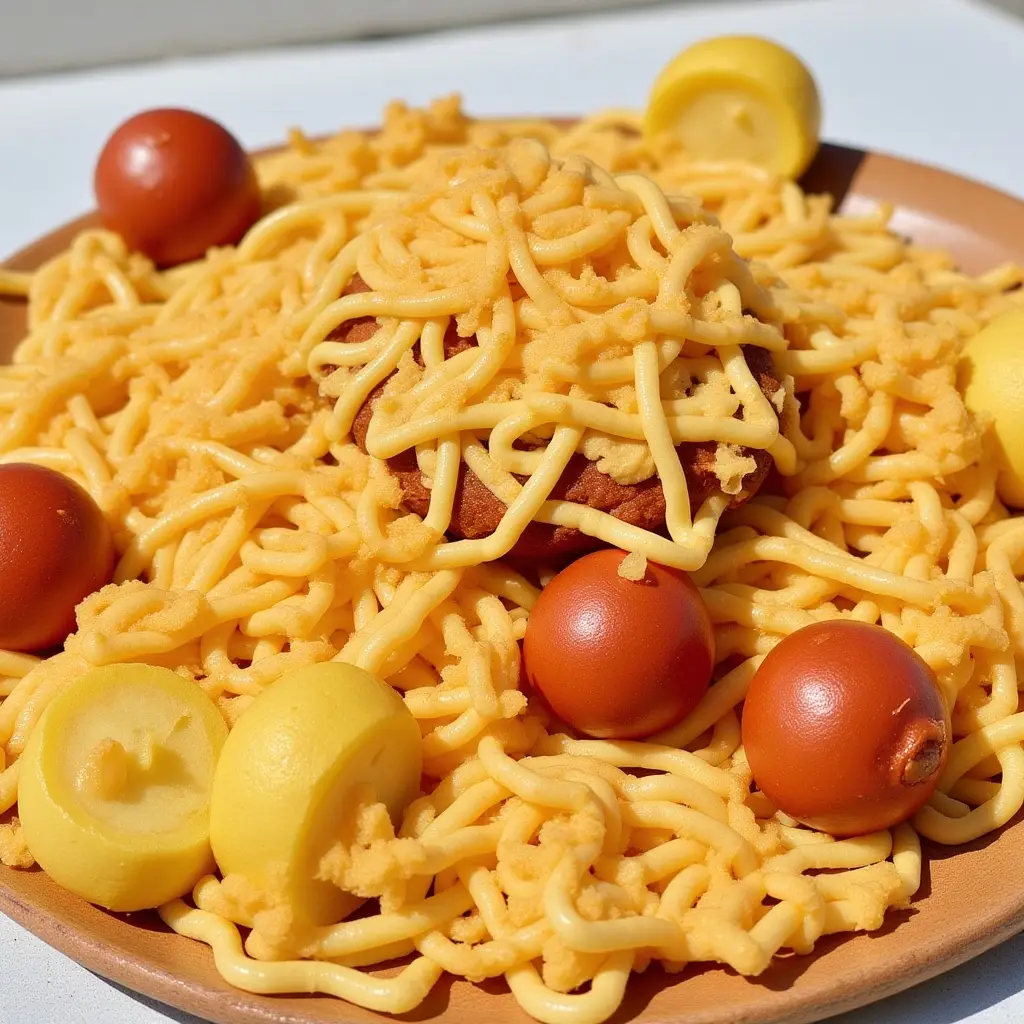 cheesy sausage and potatoes