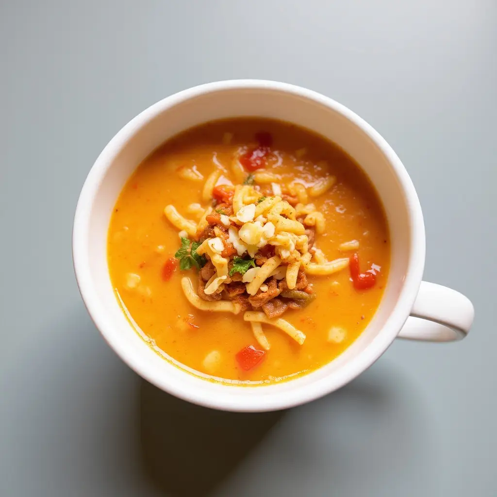 cheesy taco soup