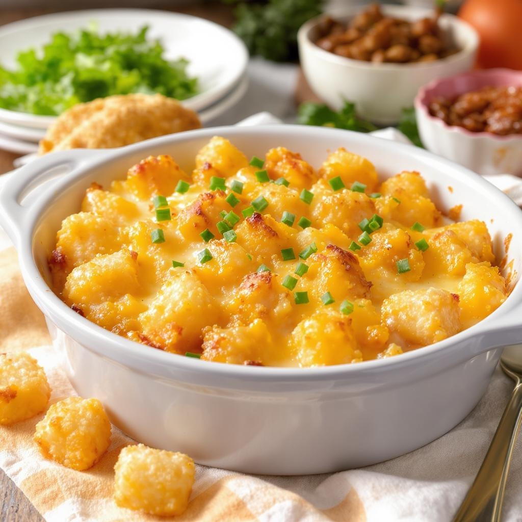cheesy tater tot casserole