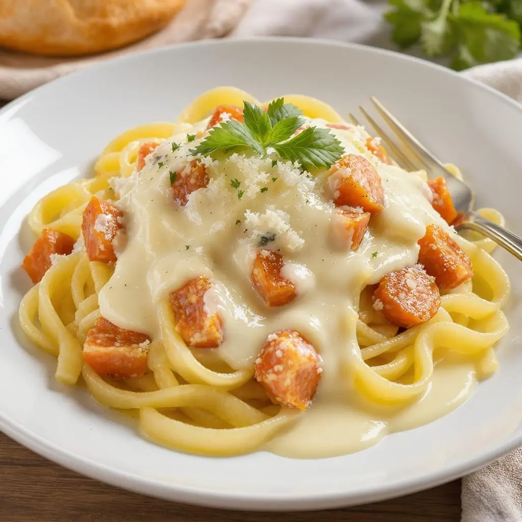 easy pasta alfredo