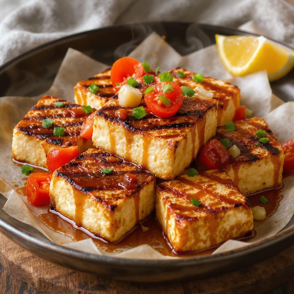 grilled tofu