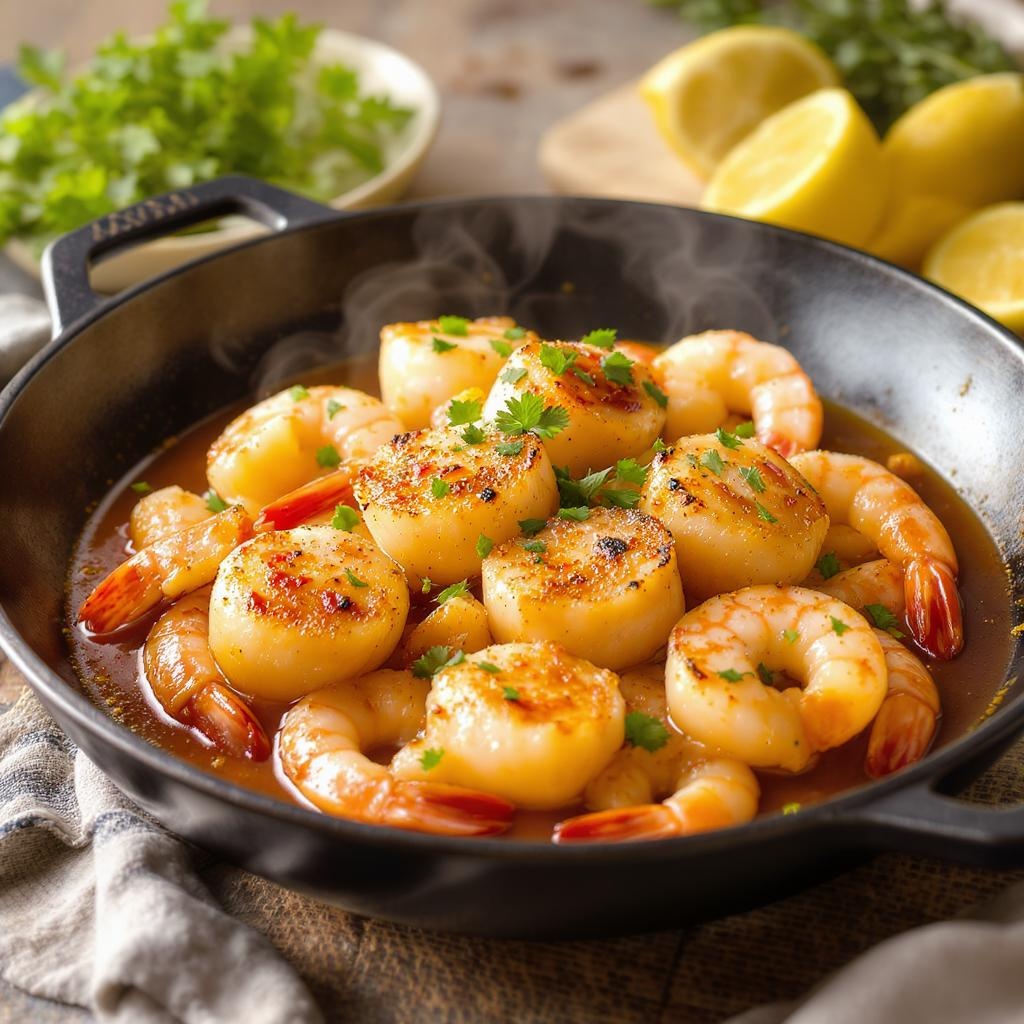 scallops and shrimp recipe