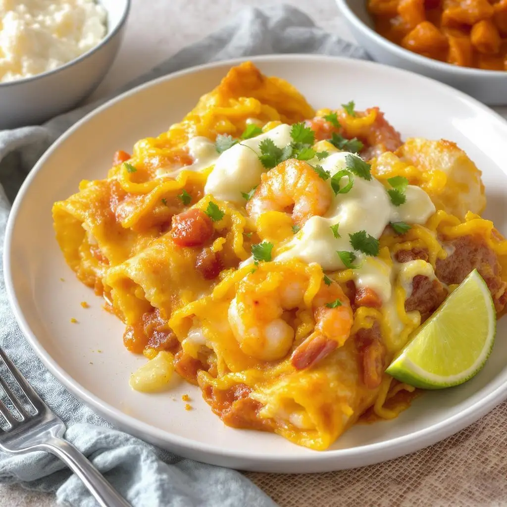 shrimp enchiladas