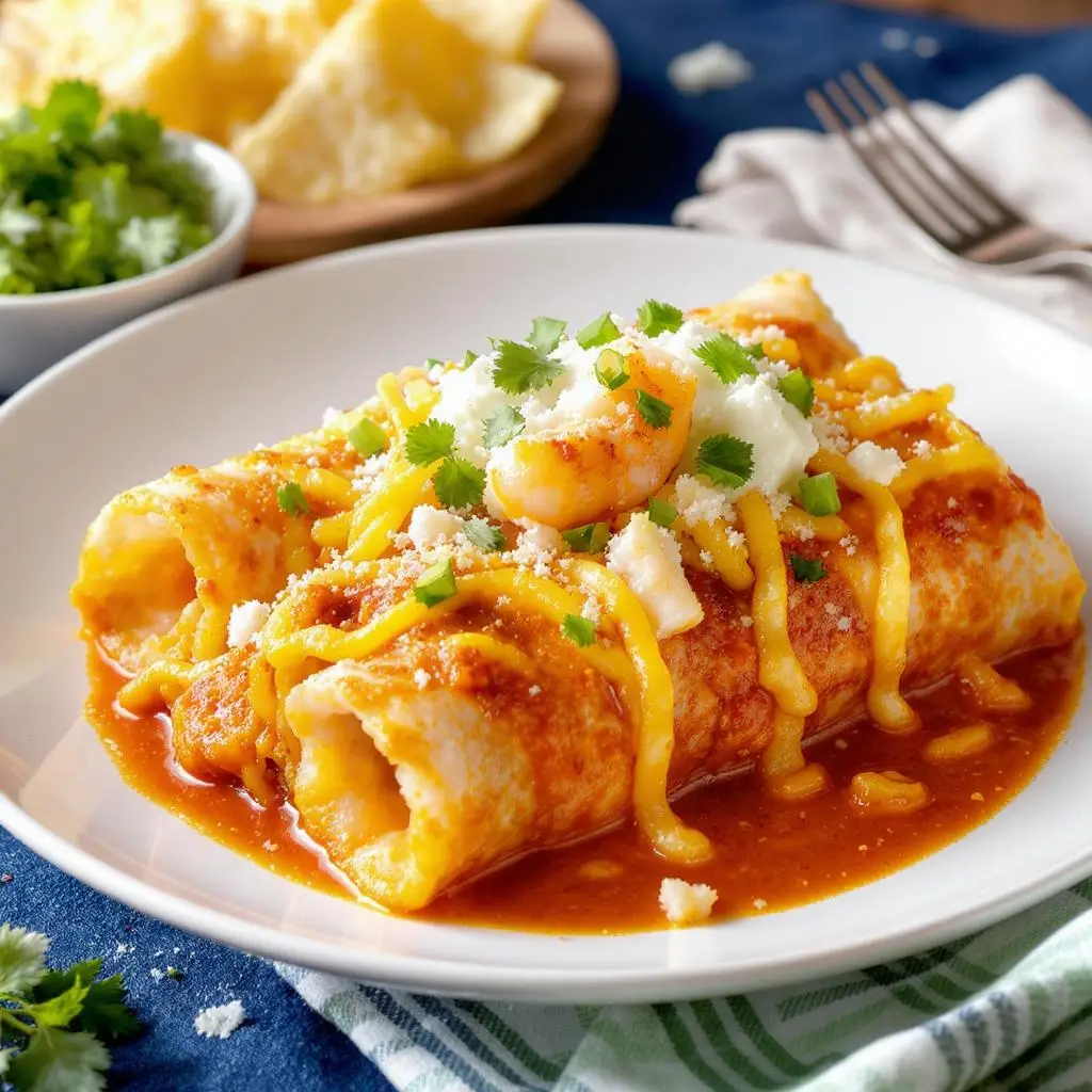 shrimp enchiladas
