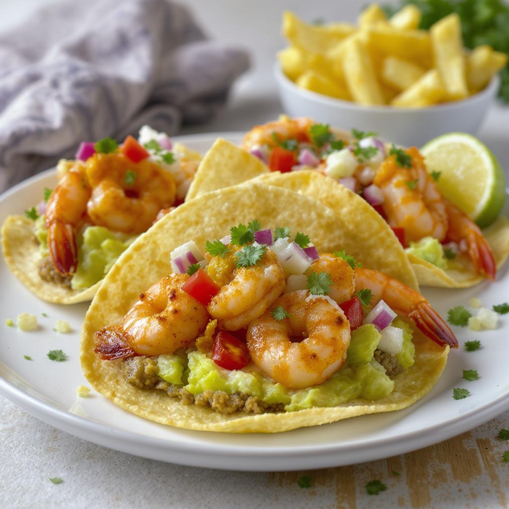 shrimp tostadas