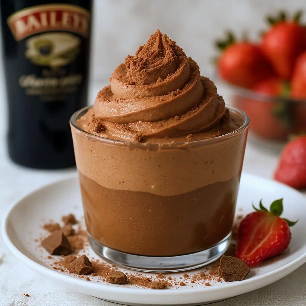 5 Minute Baileys Chocolate Mousse Recipe