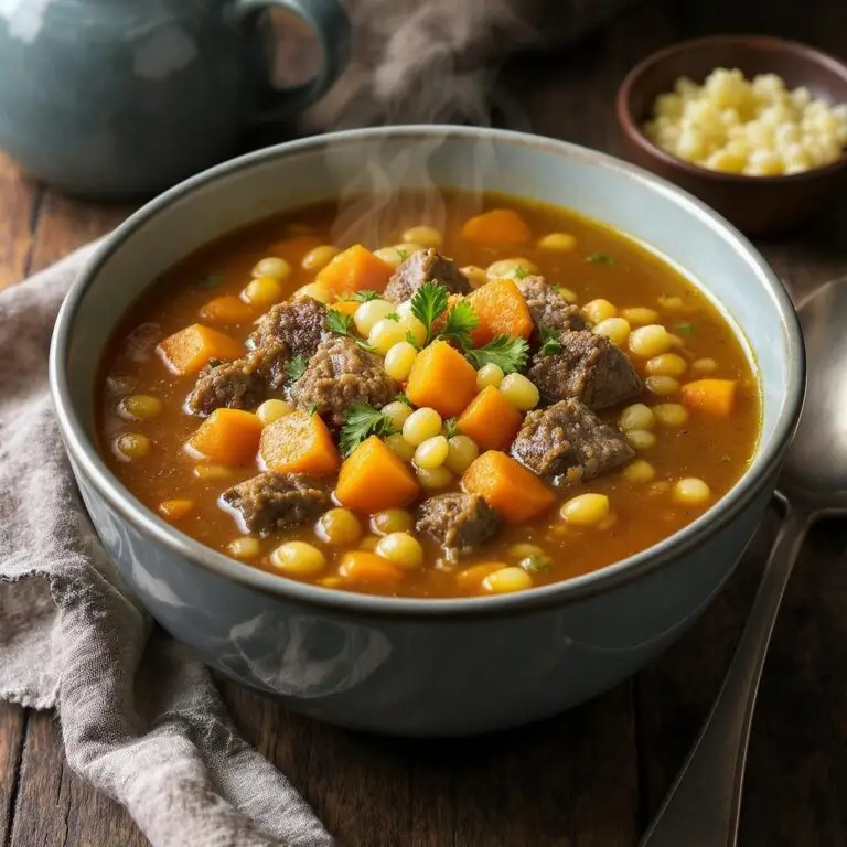 Beef and Barley Soup Recipe