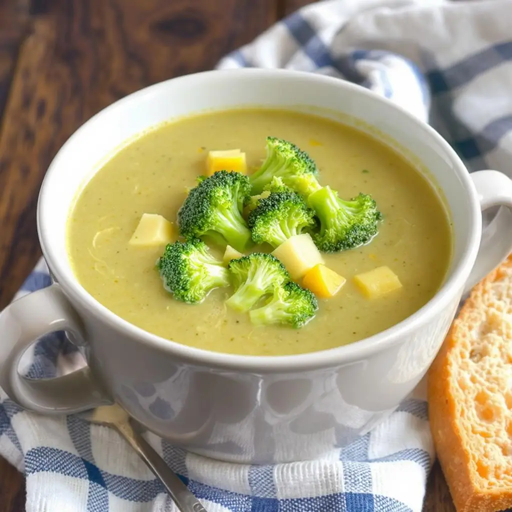 Broccoli Cheddar Soup Recipe