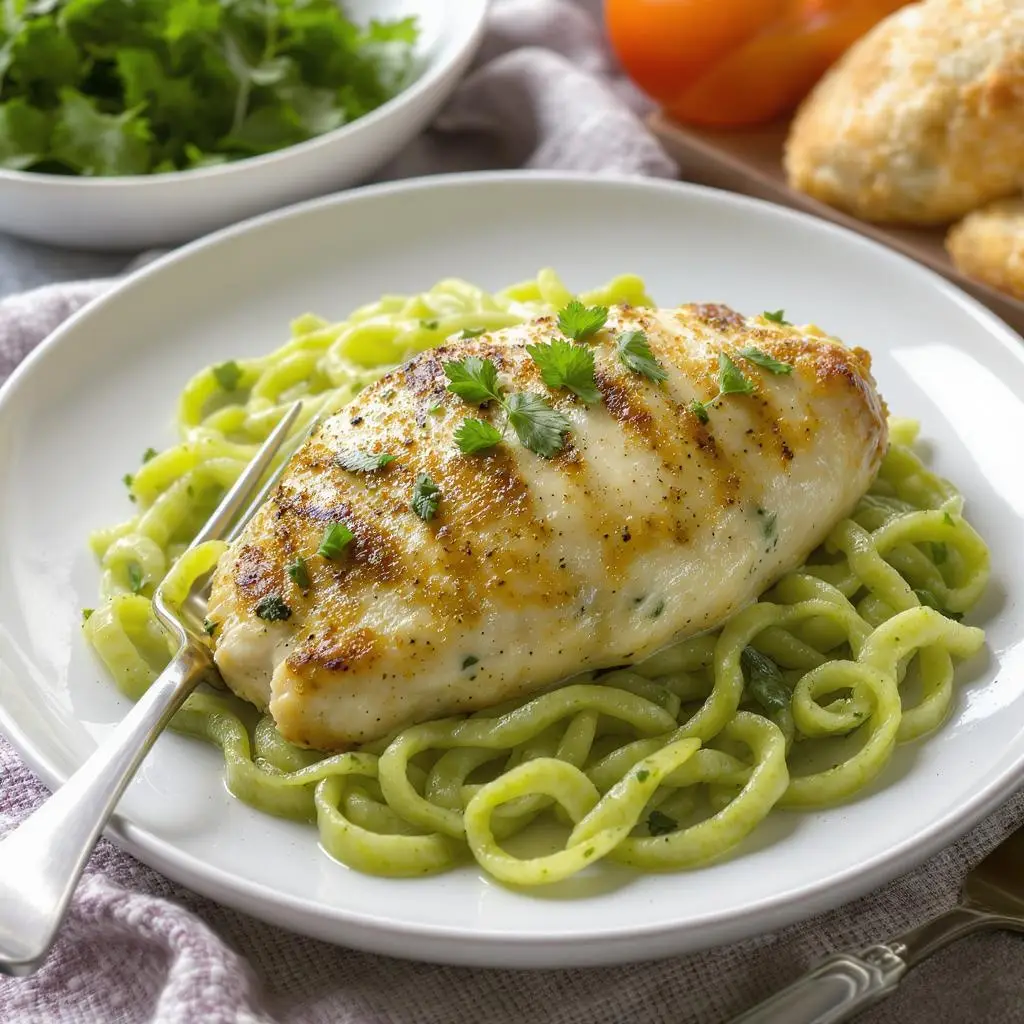 Creamy Pesto Chicken Recipe
