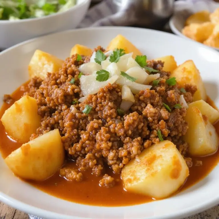 Ground Beef and Potatoes (Oh so Simple!) Recipe