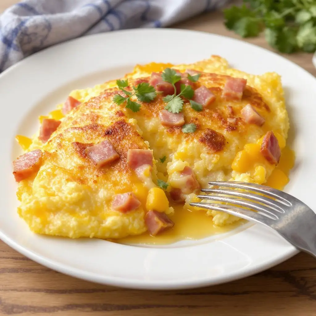 Ham and Cheese Omelette Recipe