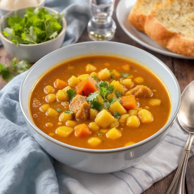 MOROCCAN CHICKPEA SOUP Recipe