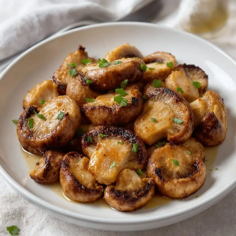 Roasted Shiitake Mushrooms Recipe
