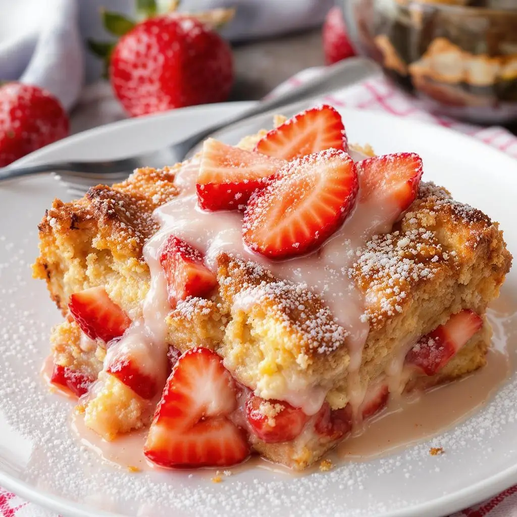 Strawberry French Toast Casserole Recipe