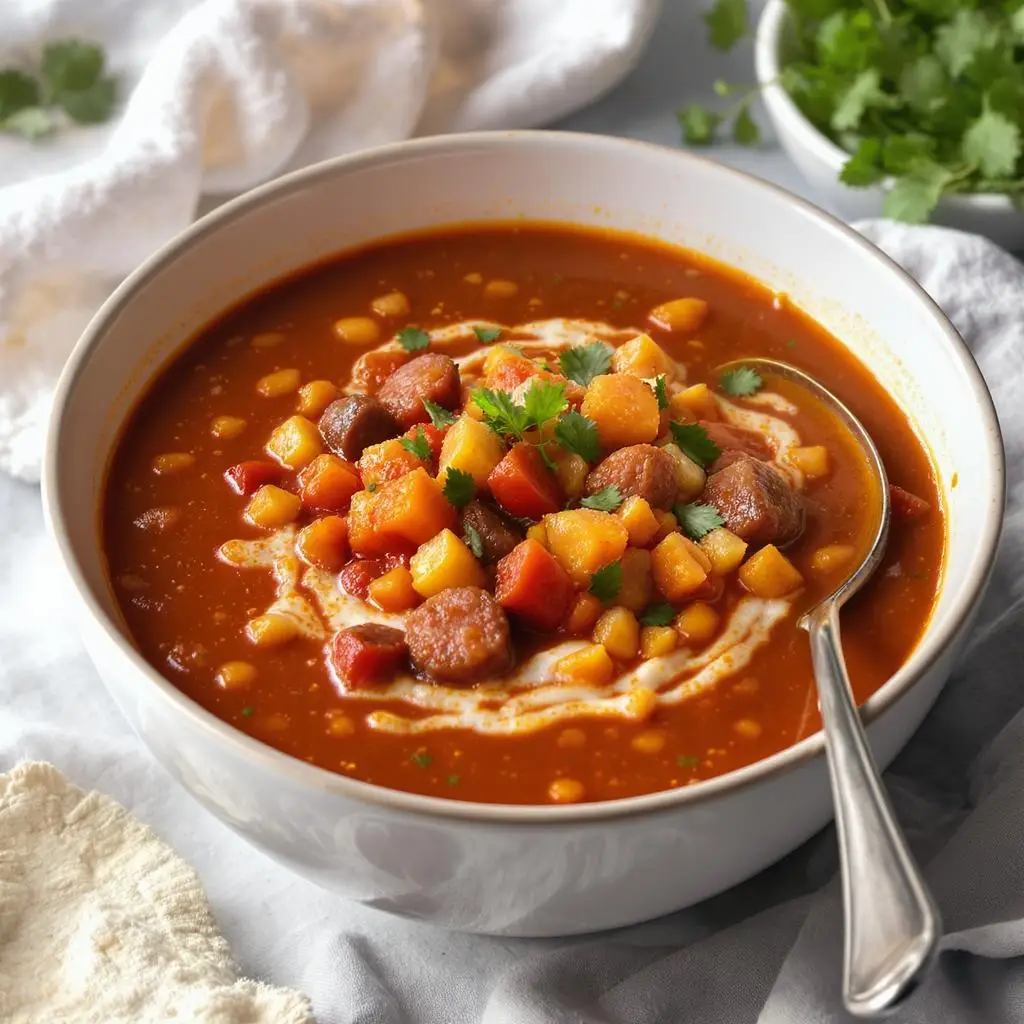 Vegan Instant Pot Red Lentil Soup Recipe