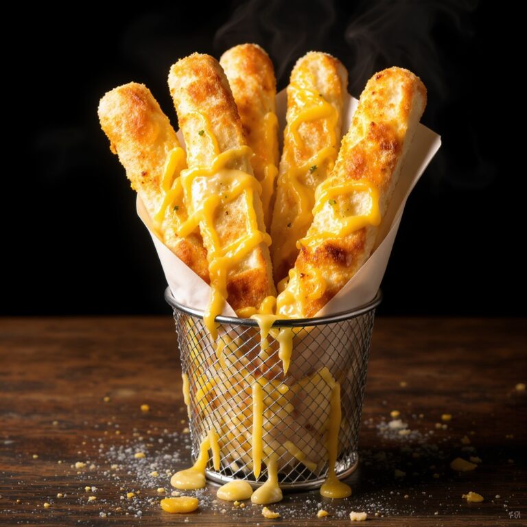 cheesy garlic breadsticks Recipe