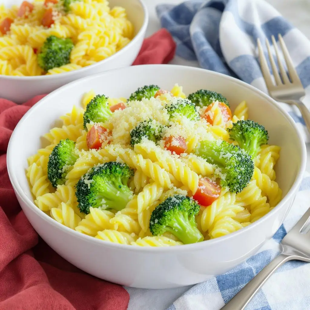 cheesy orzo broccoli Recipe