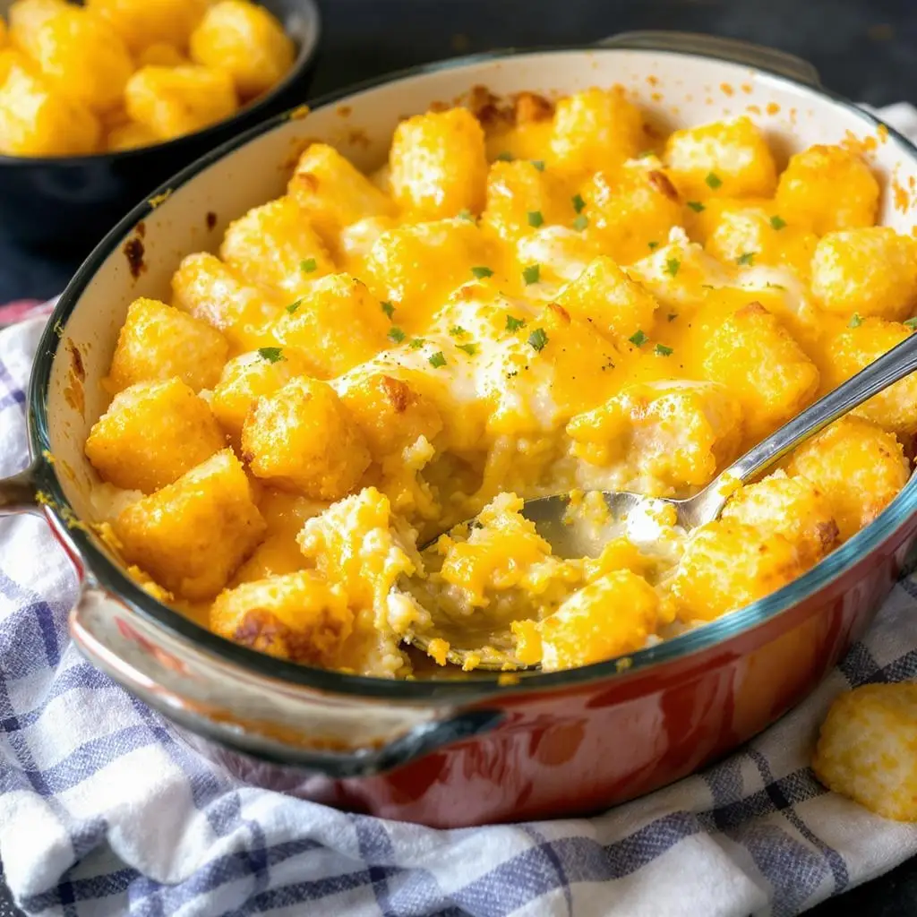 cheesy tater tot casserole Recipe