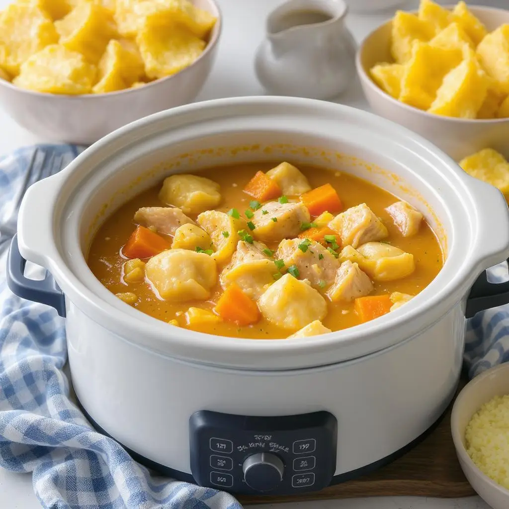 crockpot chicken and dumplings Recipe