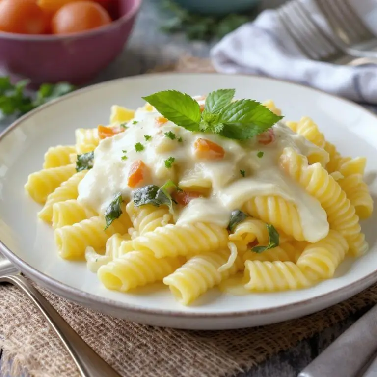 easy pasta alfredo Recipe