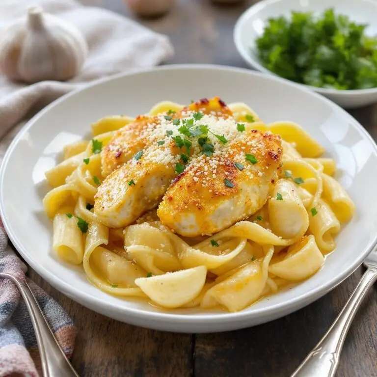 garlic parmesan chicken pasta Recipe Recipe