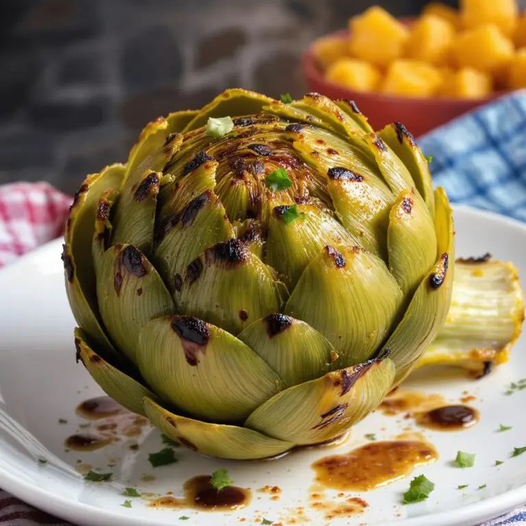 grilled artichoke Recipe