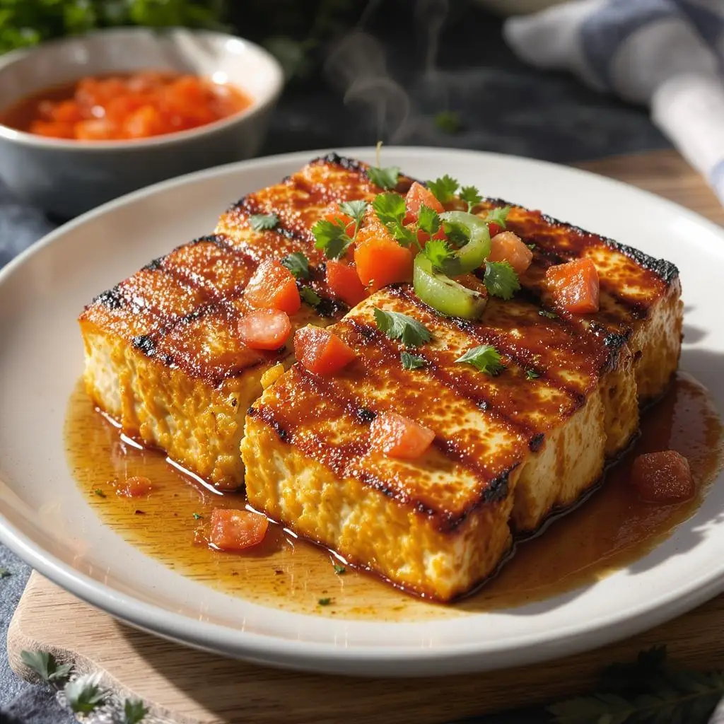 grilled tofu Recipe