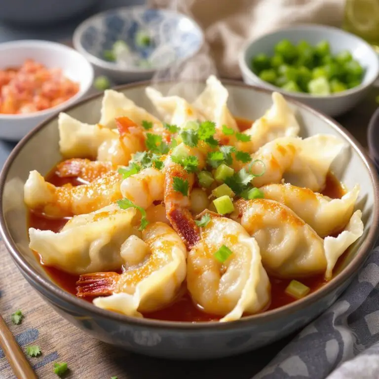 shrimp dumplings Recipe