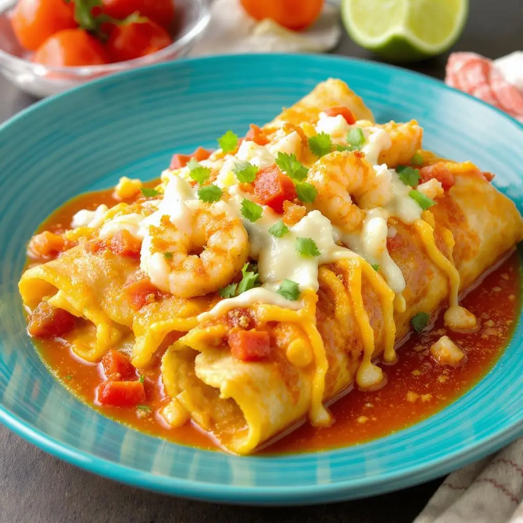 shrimp enchiladas Recipe