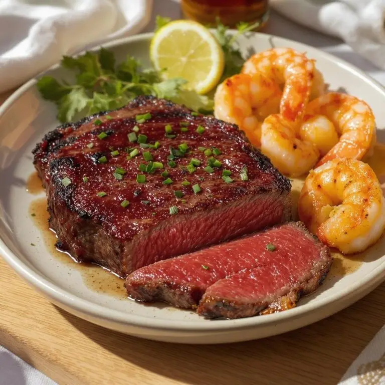 steak and shrimp Recipe