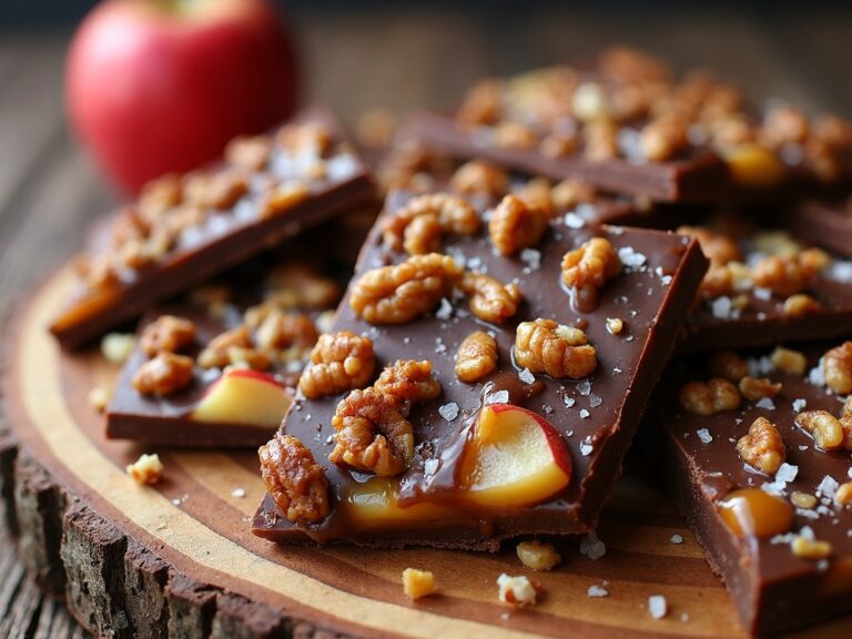 Caramel Apple Chocolate Bark-1